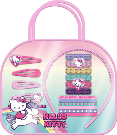 Zestaw akcesoriów do włosów Hello Kitty 20 elementów