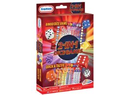 Gry w kości 2 w 1 - Bingo Dice & Quick and Tactic