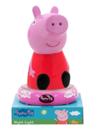 NIGHT LIGHT 3D FIGURE PEPPA PIG