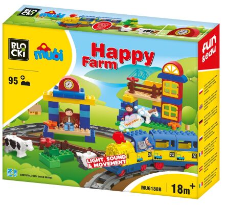 Klocki Blocki Mubi Happy Farm 95el.