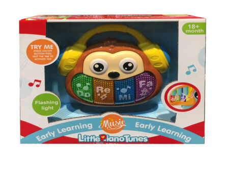 MUSIC TOY FOR Toddler MONKEY 25 X 21 X 7 CM